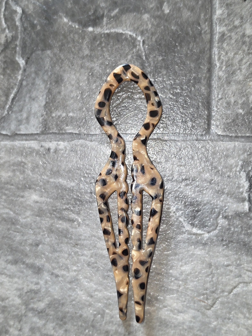 Leopard Print Hair Fork - Women'a Hair Accessories BNIB